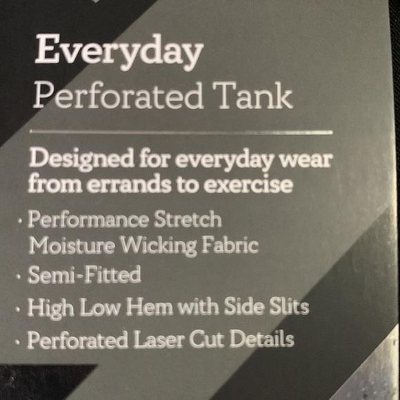 Members Mark perforated tank top - Picture 3 of 3